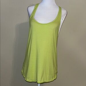 Lululemon Lime Green Women's Tank Top